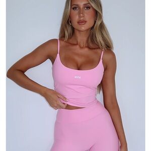 White Fox Boutique Pink Activewear Set
